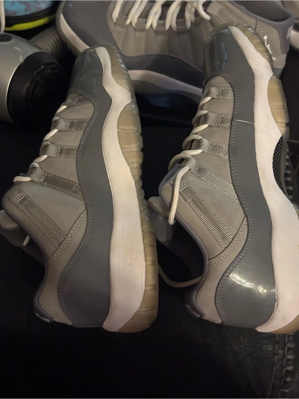 Jordan 11 Retro Low BG 'Cool Grey' - GS Low Top Sneakers